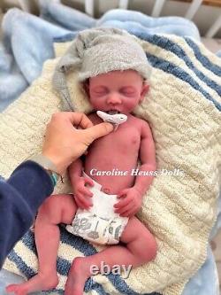 Full silicone baby boy Bridger by caroline Heuss