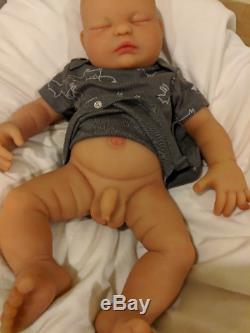 Full silicone basic reborned baby boy anatomically correct ready to ship