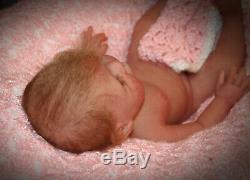 Full solid body silicone baby open eye baby girl 20 8 lbs reborn custom made