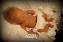 Full solid body silicone reborn baby doll anatomically girl 18 custom made