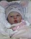 Fully Assembled 19 Awake Cute Newborn Baby Reborn Doll Rooted Mohair Toy Gifts