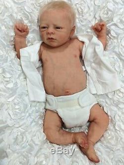 GORGEOUS Full Body Silicone Newborn Baby Boy Beto by Alejandra de Zuniga
