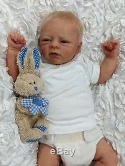 GORGEOUS Full Body Silicone Newborn Baby Boy Beto by Alejandra de Zuniga