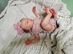 Gorgeous Reborn Baby Doll Maci C. Brace 4lbs