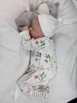 Gorgeous Reborn Baby Girl, Over 4LBS, 18 In Length, Beautiful Detailed Features
