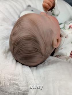 Gorgeous Reborn Baby Girl, Over 4LBS, 18 In Length, Beautiful Detailed Features