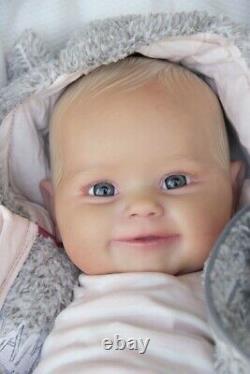 Gorgeous Reborn Baby Maddie By Bonnie Brown By Artist Vessela Karloukovska