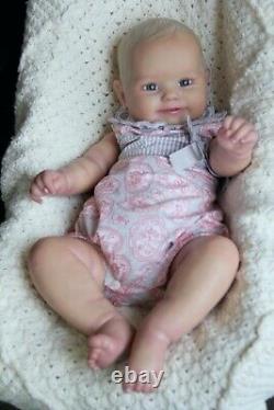 Gorgeous Reborn Baby Maddie By Bonnie Brown By Artist Vessela Karloukovska