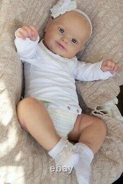 Gorgeous Reborn Baby Maddie By Bonnie Brown By Artist Vessela Karloukovska