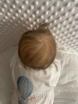 Gorgeous reborn baby doll Sebby sculpt by Cassie Brace