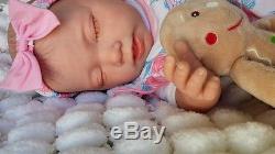 Great Gift Child`s First Reborn Baby Girl By Sunbeambabies Veined & Blemished