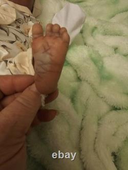 Hand Crafted 16 Inch Reborn Doll. Weighted And Stuffed To Look And Feel Real