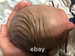 Hand painted reborn baby boy in perfect condition