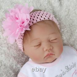 Handmade 22 Reborn Baby Girl Doll Newborn Lifelike Silicone Vinyl Dolls Soft US