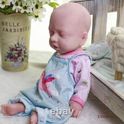 Handmade Preemie Newborn Boy Baby Dolls Sleeping Silicone Reborn Eyes Closed