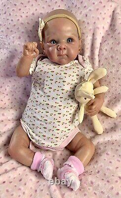 Handpainted Nordic, reborn baby doll