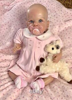 Handpainted Nordic, reborn baby doll