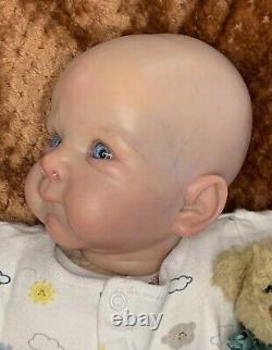 Handpainted Nordic, reborn baby doll