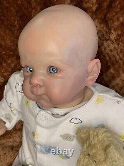 Handpainted Nordic, reborn baby doll