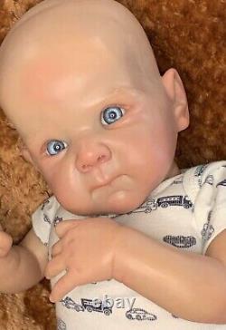 Handpainted Nordic, reborn baby doll