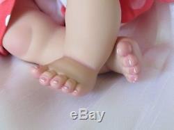 Happy AWAKE Reborn Baby GIRL Doll. #RebornBabyDollArtUK