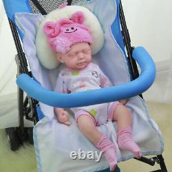 Harper- COSDOLL 18.5 in Platinum Silicone Lifelike Soft Silicone Baby Doll