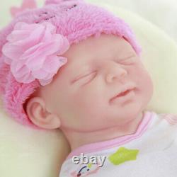 Harper- COSDOLL 18.5 in Platinum Silicone Lifelike Soft Silicone Baby Doll