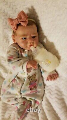 Hearts Nursery Reborn Baby Girl Doll By Elisa Marx