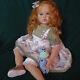 Huge 30inch Finished Reborn Dolls Baby Girl Toddler With Hand-Rooted Curly Hair