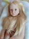 Huge Reborn Baby Doll 40inch Aloenka Painted Kit Toddler Rooted Blonde Hair Gift