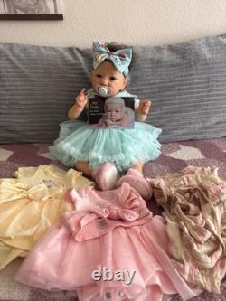 I am selling a Bonnie Brown Saskia reborn doll. She is brand new and ready to go