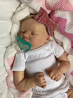ICradle Reborn Baby Doll 18Inch Silicone Full Body Real Looking Girls Newborn