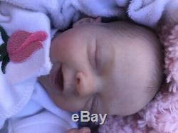 IIORA PROTOTYPE artist 24 week Micro Preemie Reborn Doll Handmade LAYETTE