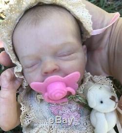 IIORA PROTOTYPE artist 24 week Micro Preemie Reborn Doll Handmade LAYETTE