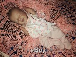 IIORA PROTOTYPE artist 24 week Micro Preemie Reborn Doll Handmade LAYETTE