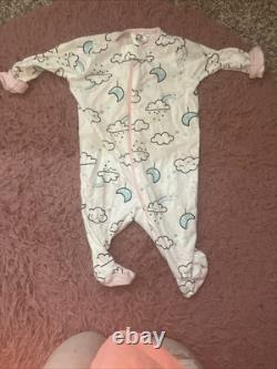 IVITA 17'' Full Silicone Baby Doll Girl Look Real Reborn Baby Doll Cute Infant