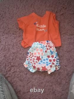 IVITA 17'' Full Silicone Baby Doll Girl Look Real Reborn Baby Doll Cute Infant