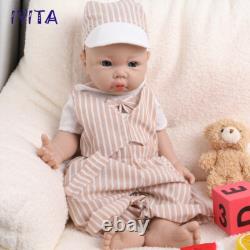 IVITA 17Lifelike Boy Baby Full Silicone Reborn Baby Doll Xmas Gifts