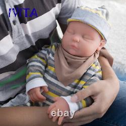 IVITA 18.5'' Eyes Closed Silicone Reborn Baby GIRL Cute Newborn Sleeping Baby