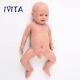 IVITA 18'' Full Silicone Reborn Doll Lifelike Rebirth Baby Boy Can Take Pacifier
