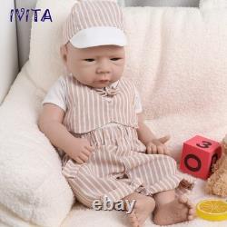 IVITA 18 Reborn Baby Doll Prematur Boy Full Body Silicone Doll Toddler Toy