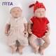 IVITA 18Sleeping Boy or Girl Doll Reborn Baby Full Body Silicone Toddler Toy