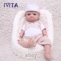 IVITA 19'' Floppy Silicone Reborn Baby Doll Adorable Boy Pretty Baby Infant