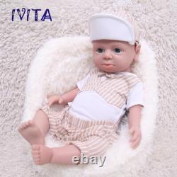 IVITA 19'' Floppy Silicone Reborn Baby Doll Adorable Boy Pretty Baby Infant
