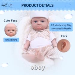 IVITA 19'' Floppy Silicone Reborn Baby Doll Adorable Boy Pretty Baby Infant