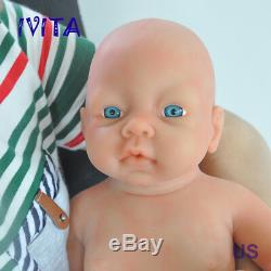 IVITA 20'' Lifelike Silicone Reborn Baby GIRL Dolls Toddler Vivid Doll Xmas Gift