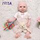 IVITA 20'' Soft Silicone Reborn Baby Boy Full Body Cute Silicone Newborn Doll