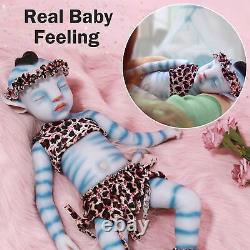 IVITA 20Hair Silicone Realistic Reborn Baby Doll Vivid Avatar Doll Waterproof