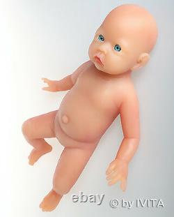 IVITA 20inch Lifelike Baby Girl Doll Full Body Soft Silicone Reborn Doll Present
