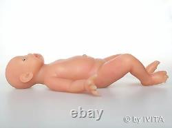 IVITA 20inch Lifelike Baby Girl Doll Full Body Soft Silicone Reborn Doll Present